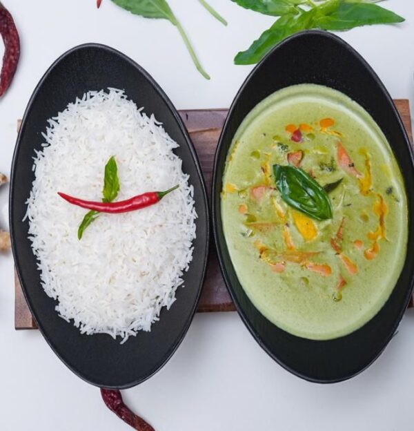 Thai curry rice bowl