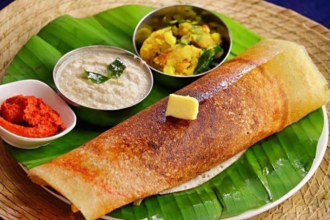 Peri Peri Cheese Dosa