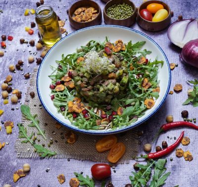 Pressed Lentil Salad