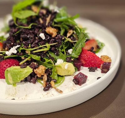 Black Rice, Strawberry & Avocado